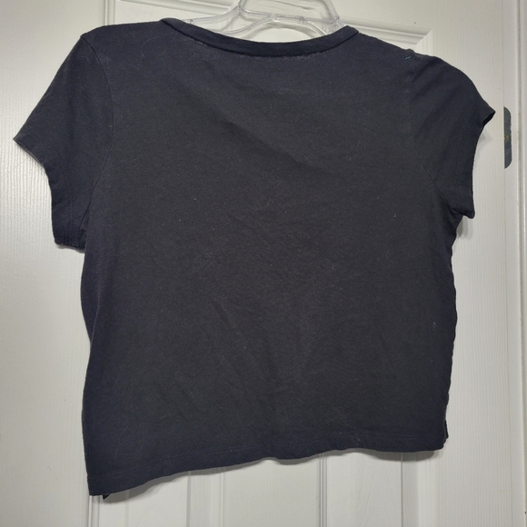 GUESS Crop Top, black white red XS - Picture 4 of 4